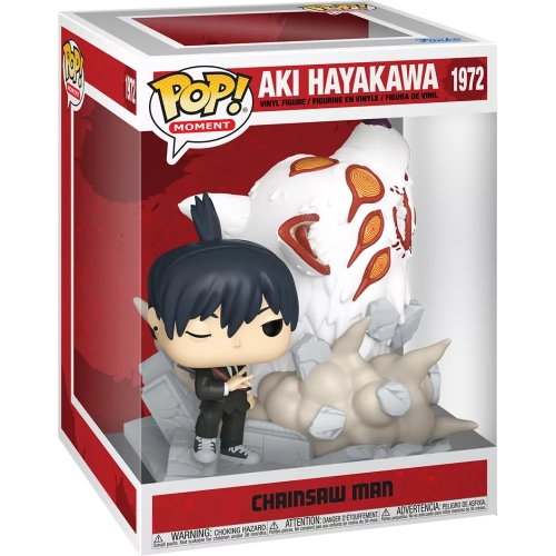 Funko Pop! Aki Hayakawa #1972 with Fox Devil Chainsaw Man Box