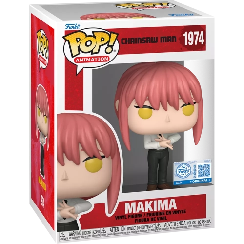 Funko Pop! Makima #1974 Hand Sign Chainsaw Man Animation Box