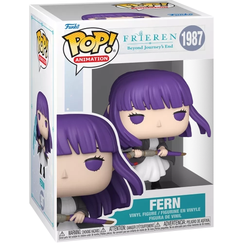 Funko Pop! Fern #1987 with Staff Frieren Beyond Journey's End Box