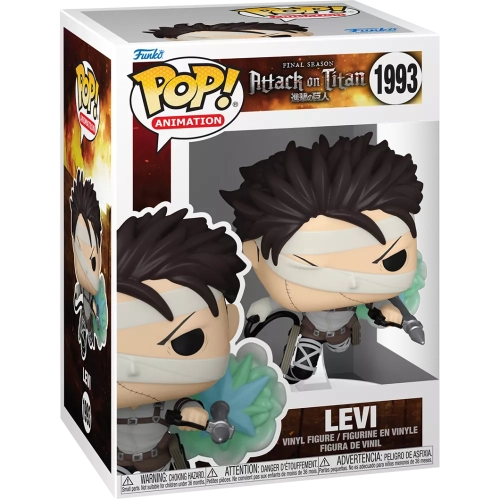 Funko Pop! Levi #1993 Attack on Titan Final Season Box