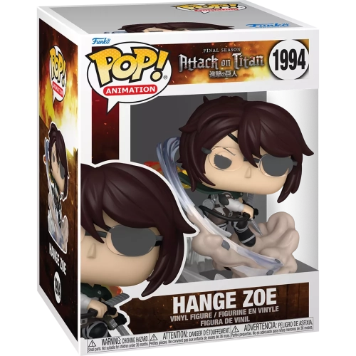 Funko Pop! Hange Zoe #1994 Attack on Titan Final Season Box