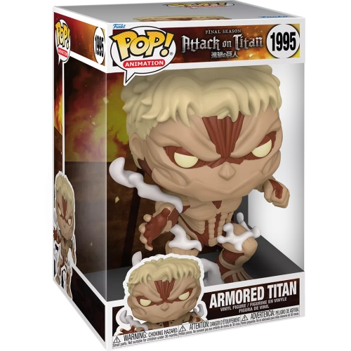 Funko Pop! Armored Titan #1995 10 Inch Attack on Titan Final Season Box