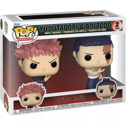 Funko Pop! Yuji Itadori 2 Pack Jujutsu Kaisen Animation Box