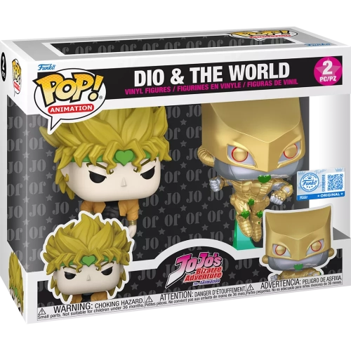 Funko Pop! Dio 2 Pack Jojo's Bizarre Adventure The Animation Box