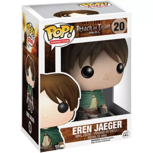 Funko Pop! Eren Jaeger #20 Attack on Titan Animation Box