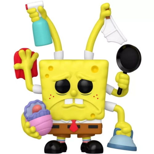 SpongeBob Cleaning