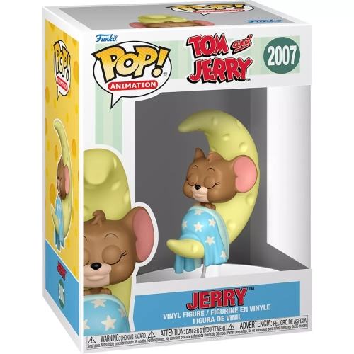 Funko Pop! Jerry #2007 on Cheese Moon Tom and Jerry Box