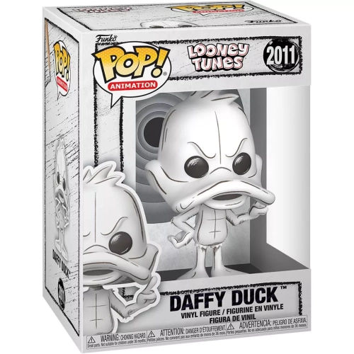 Funko Pop! Daffy Duck #2011 Sketched Deco Looney Tunes Box