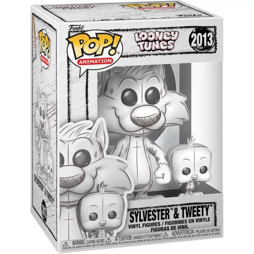 Funko Pop! Sylvester & Tweety #2013 Sketched Deco Looney Tunes Box