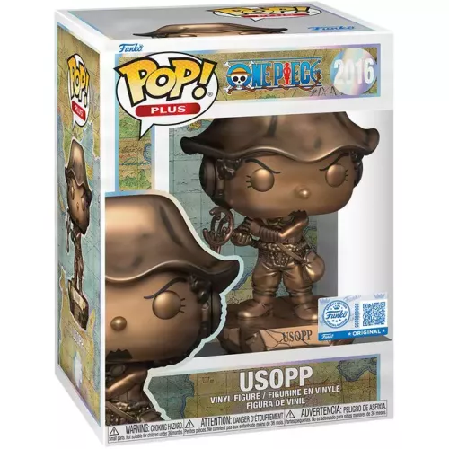 Funko Pop! Usopp #2016 Statue PLUS Bronze One Piece Box