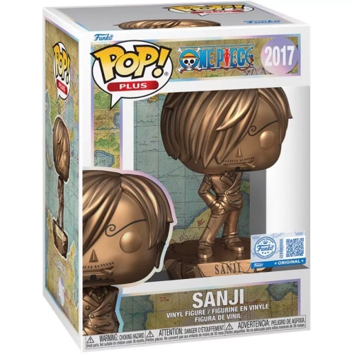 Funko Pop! Sanji #2017 Statue PLUS Bronze One Piece Box