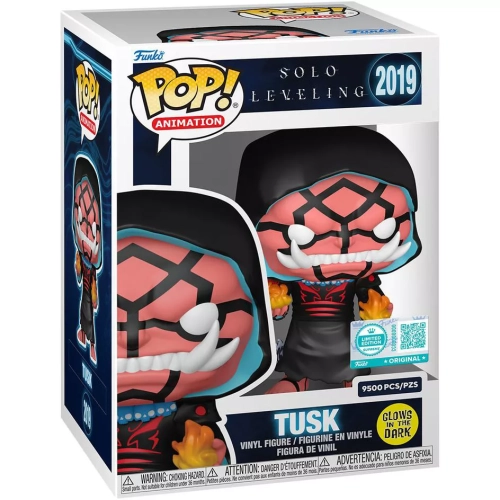 Funko Pop! Tusk #2019 Glows in the Dark Solo Leveling Box
