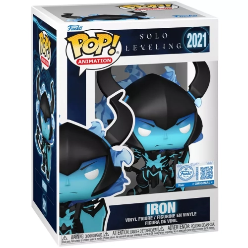 Funko Pop! Iron #2021 Solo Leveling Animation Vinyl Figure Box