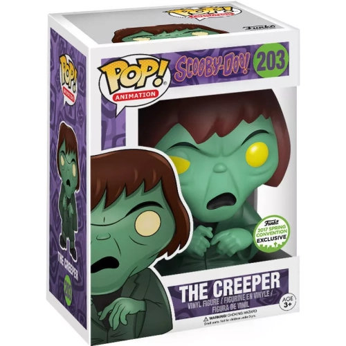 Funko Pop! The Creeper #203 Scooby-Doo! Animation Vinyl Figure Box