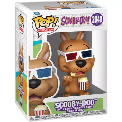 Funko Pop! Scooby-Doo #2040 with 3D Glasses Scooby-Doo! Box