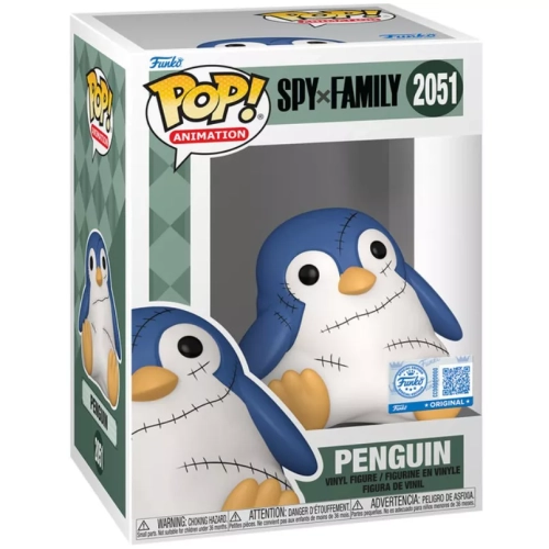 Funko Pop! Penguin #2051 with Stitches Spy x Family Box