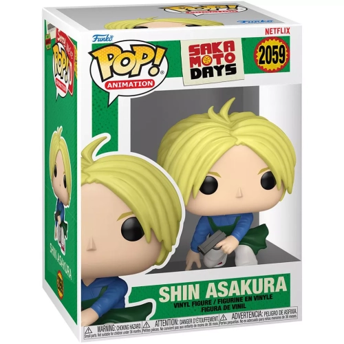 Funko Pop! Shin Asakura #2059 Sakamoto Days Animation Box