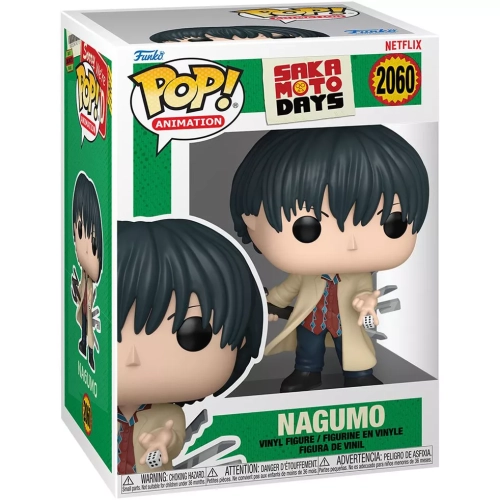 Funko Pop! Nagumo #2060 Sakamoto Days Animation Vinyl Figure Box