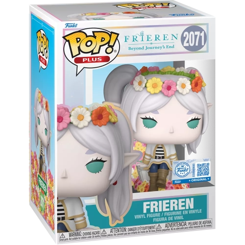 Funko Pop! Frieren #2071 Flower Crown PLUS Frieren Beyond Journey's End Box