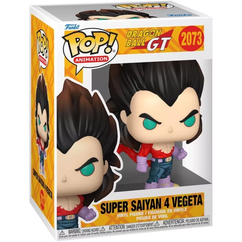 Funko Pop! Super Saiyan 4 Vegeta #2073 Dragon Ball GT Box