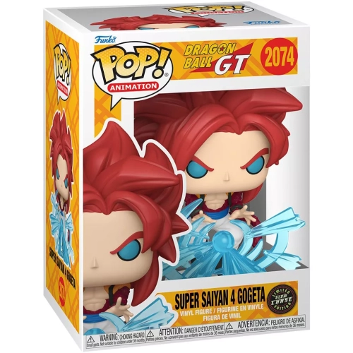 Funko Pop! Super Saiyan 4 Gogeta #2074 Chase Glows in the Dark Box