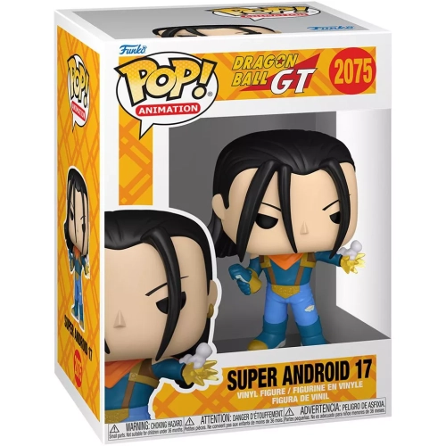 Funko Pop! Super Android 17 #2075 Dragon Ball GT Animation Box