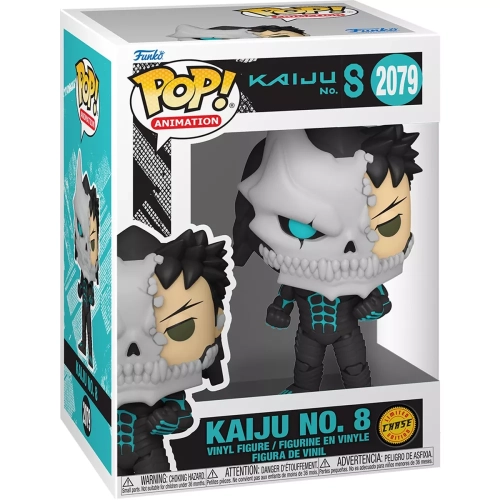 Funko Pop! Kaiju No. 8 #2079 Chase Animation Vinyl Figure Box
