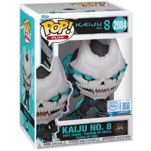 Funko Pop! Kaiju No. 8 #2084 Chase Glows in the Dark PLUS Box