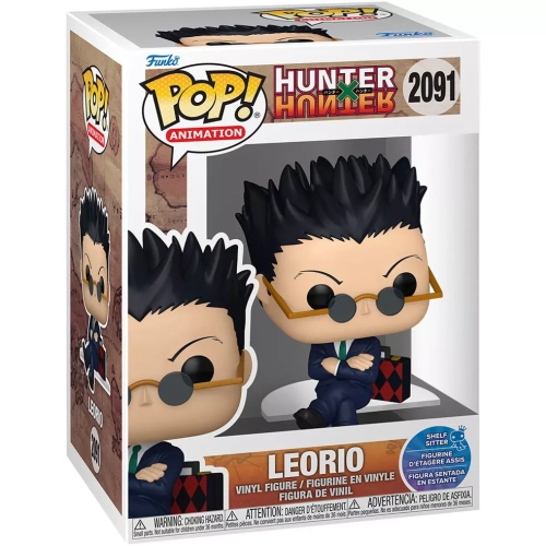 Funko Pop! Leorio #2091 Hunter x Hunter Animation Vinyl Figure Box