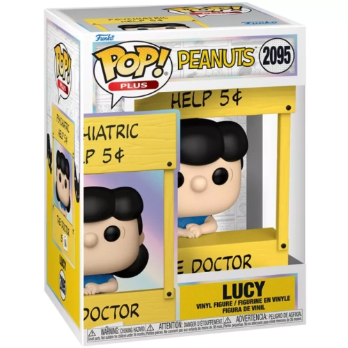 Funko Pop! Lucy #2095 Psychiatric Booth PLUS Peanuts Box