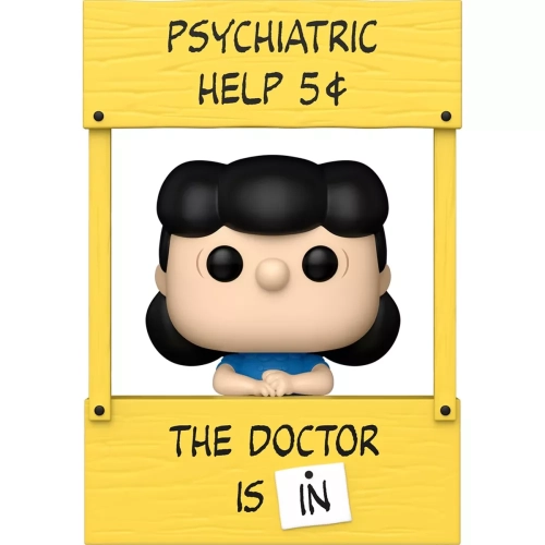 Funko Pop! Lucy #2095 Psychiatric Booth PLUS Peanuts