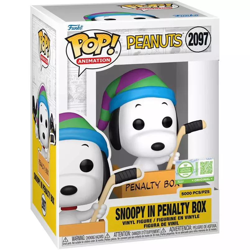 Snoopy in Penalty Box Box