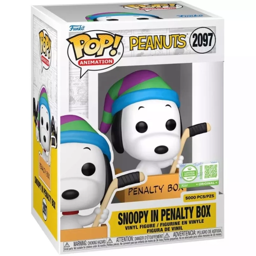 Funko Pop! Snoopy in Penalty Box #2097 Peanuts Animation Box