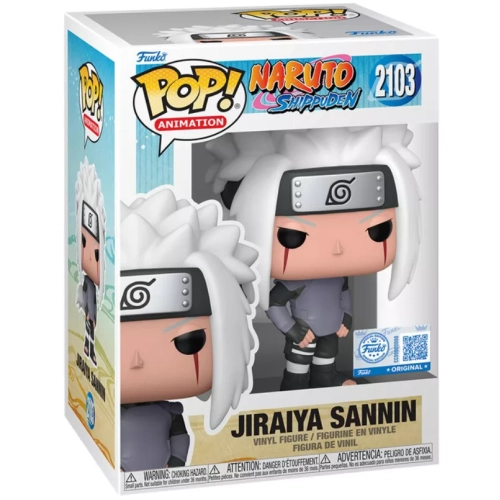 Funko Pop! Jiraiya Sannin #2103 Naruto Shippuden Animation Box