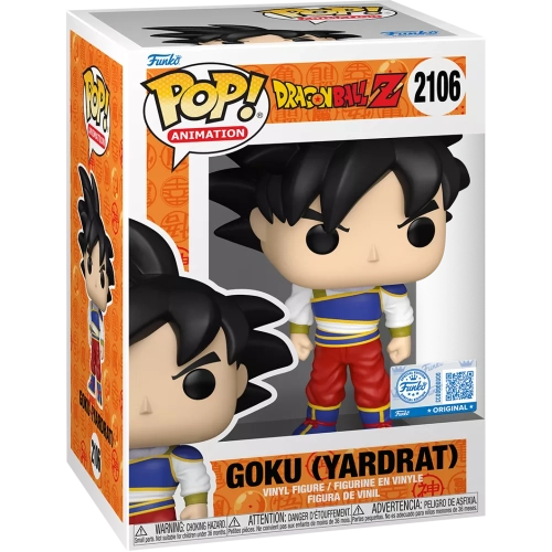 Funko Pop! Goku (Yardrat) #2106 Dragon Ball Z Animation Box