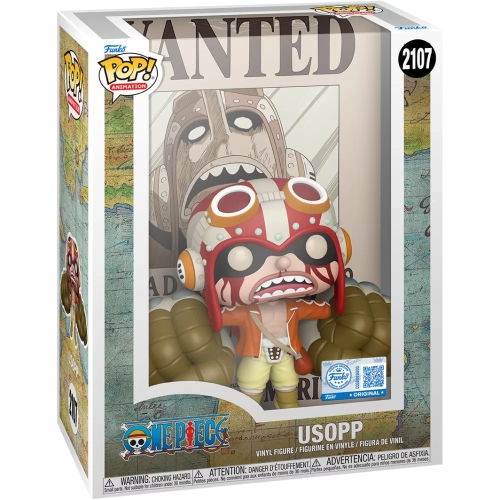 Funko Pop! Usopp #2107 Wanted One Piece Animation Vinyl Figure Box