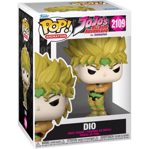 Funko Pop! Dio #2109 Jojo's Bizarre Adventure The Animation Box