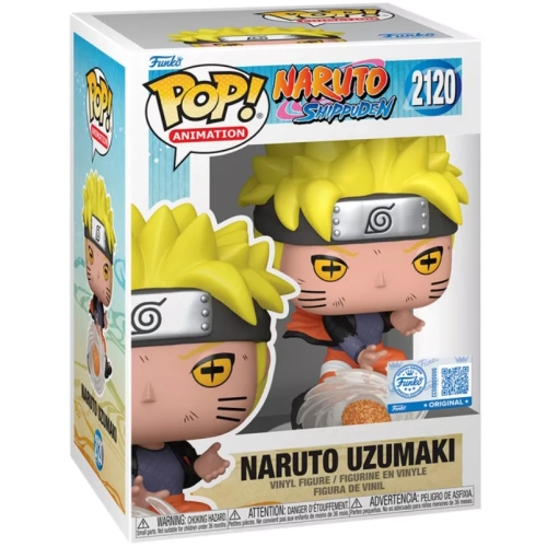 Funko Pop! Naruto Uzumaki #2120 Lava Release Rasenshuriken Box