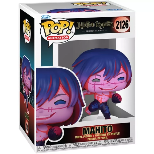 Funko Pop! Mahito #2126 with Drill Jujutsu Kaisen Shibuya Incident Box