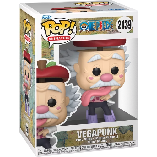 Funko Pop! Vegapunk #2139 Egghead Arc One Piece Animation Box