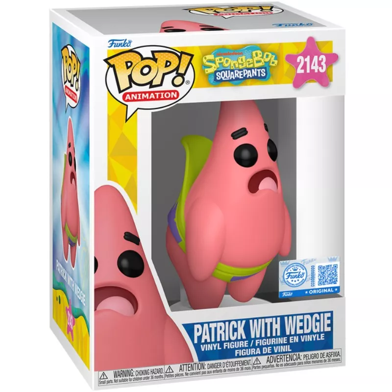 Patrick with Wedgie Box