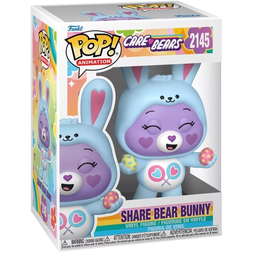 Funko Pop! Share Bear Bunny #2145 Care Bears Animation Box