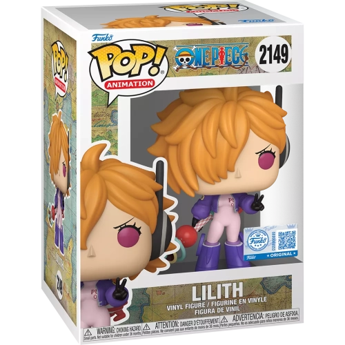 Funko Pop! Lilith #2149 with Bubble Gun One Piece Animation Box