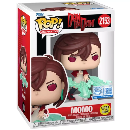 Funko Pop! Momo #2153 Glows in the Dark Dandadan Animation Box