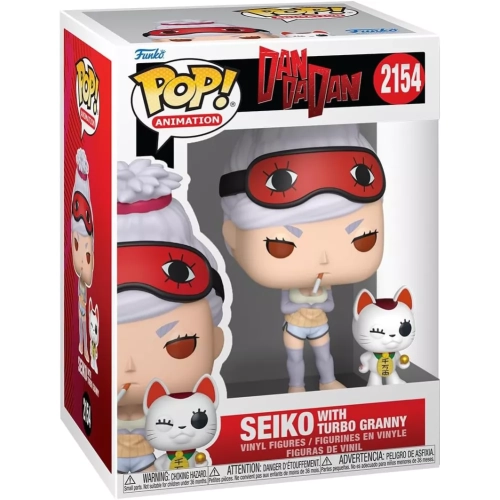 Funko Pop! Seiko with Turbo Granny #2154 Dandadan Animation Box