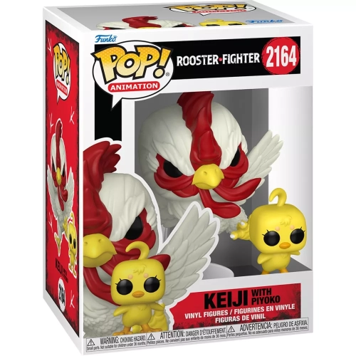 Funko Pop! Keiji with Piyoko #2164 Rooster Fighter Box