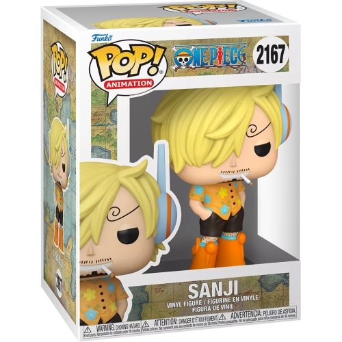 Funko Pop! Sanji #2167 Egghead Arc One Piece Animation Box