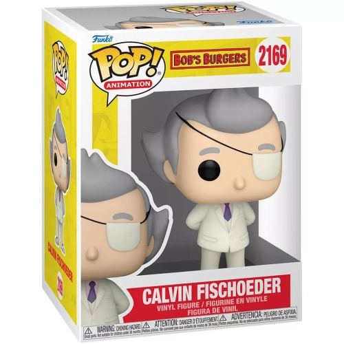 Funko Pop! Calvin Fischoeder #2169 Bob's Burgers Animation Box