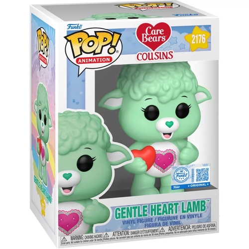 Funko Pop! Gentle Heart Lamb #2176 Care Bears Cousins Box