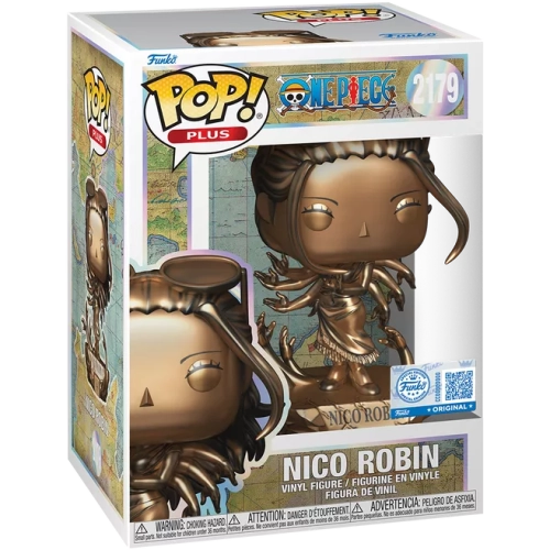 Funko Pop! Nico Robin #2179 Statue PLUS Bronze One Piece Box